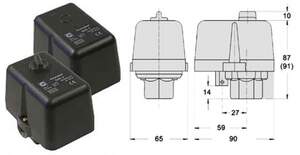 Прессостаты (реле давления) Condor MDR 2, MDR 3